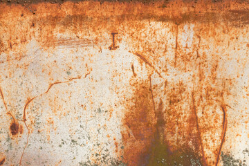 Fototapeta premium Grunge rusted metal texture, rust and oxidized steel background. Old metal iron panel.