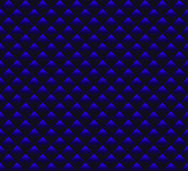 Blue rhombuses background. Seamless vector illustration. 