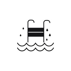 water icons symbol vector elements for infographic web