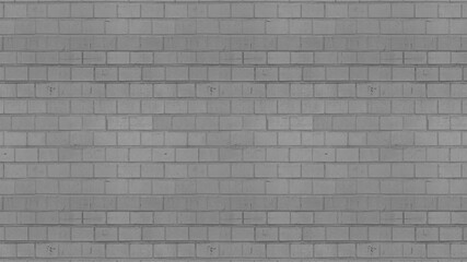 White Grunge Brick Wall Texture Background