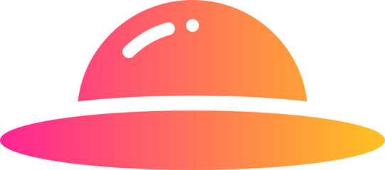 women fashion hat icon