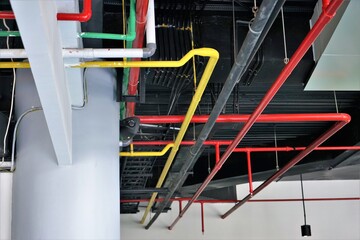 water pipelines in building construction