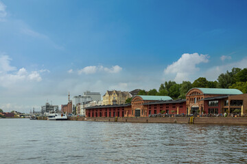 Lübecker Hafen an der Trave