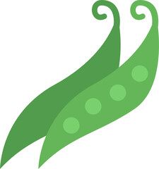 peas flat icon