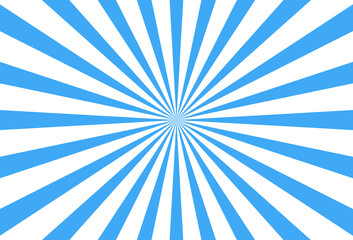 blue sunburst background