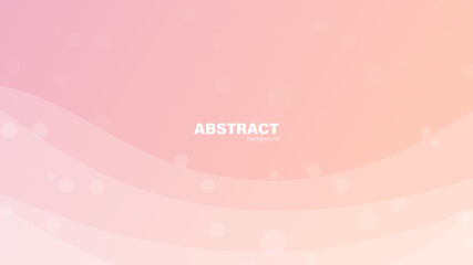 Abstract pink fluid shape modern background with copy space, vector.