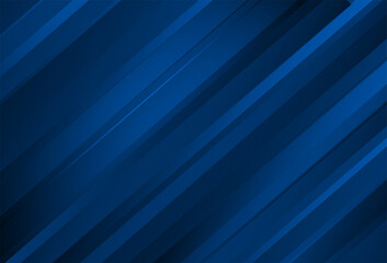 Abstract blue vector background with stripes