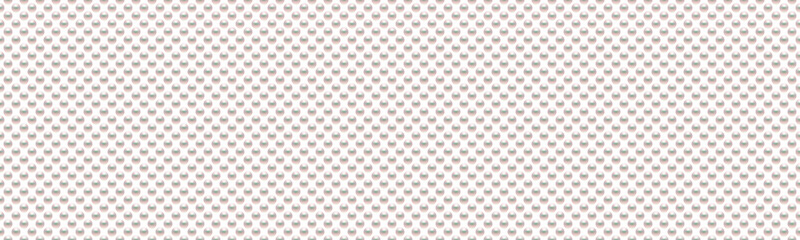 Pearls on white background. Seamless vector illustration.