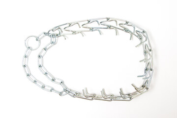 Strict collar isolated on a white background