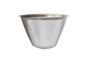 Tea strainer isolated on a white background