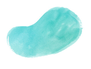 Watercolor liquid shape banner