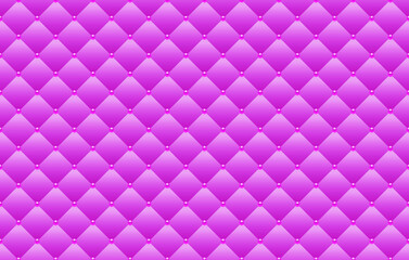Pink luxury background with pink beads and rhombuses. Seamless vector illustration. 