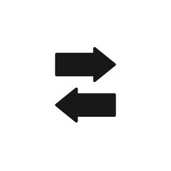 Synchronization icon. Vector illustration for graphic design, Web, UI, app.