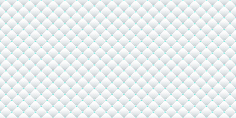 White luxury background with beads. Seamless vector illustration.