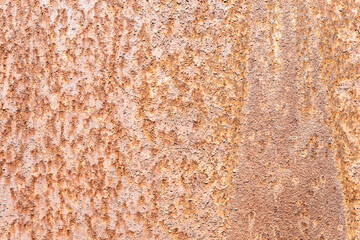 Textured and rusty orange metal panel for a wide range of applications.