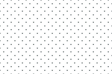 White luxury background with black beads. Seamless vector illustration. 