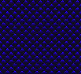 Obraz premium Blue rhombuses background. Seamless vector illustration. 