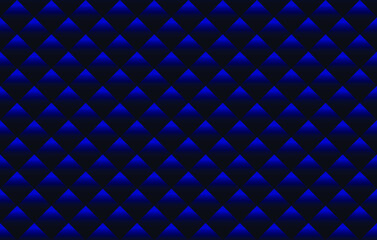 Blue rhombuses background. Seamless vector illustration. 