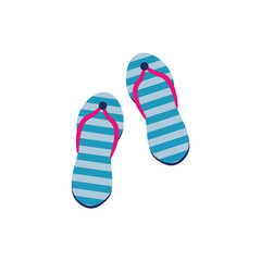 ビーチサンダルのイラスト