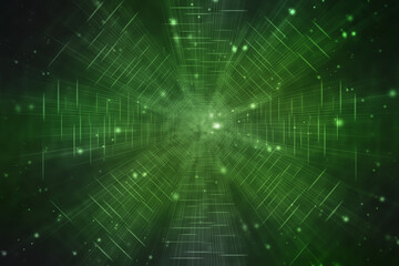 2d illustration Abstract futuristic electronic circuit technology background
