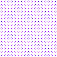 White luxury background with purple beads. Seamless vector illustration.