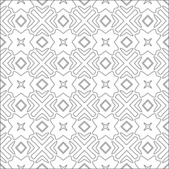 Repeating geometric tiles with stripe elements.Black and white pattern. retained white elements to easily change the color of the inside of the black patterns. suitable for editing. 