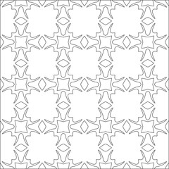Repeating geometric tiles with stripe elements.Black and white pattern. retained white elements to easily change the color of the inside of the black patterns. suitable for editing. 