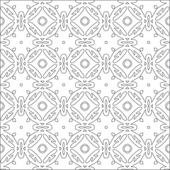 Repeating geometric tiles with stripe elements.Black and white pattern.
retained white elements to easily change the color of the inside of the black patterns. suitable for editing. 