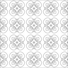 Repeating geometric tiles with stripe elements.Black and white pattern.
retained white elements to easily change the color of the inside of the black patterns. suitable for editing. 