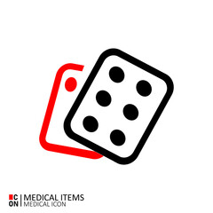 Vector image of medical equipment