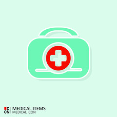 Vector image of medical equipment