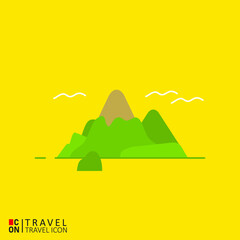 Conception of travel. Vector picture