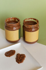 Peanut or Almond Butter in jar