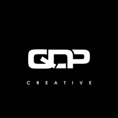 QDP Letter Initial Logo Design Template Vector Illustration