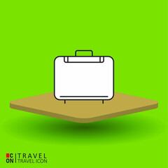 Conception of travel. Vector picture