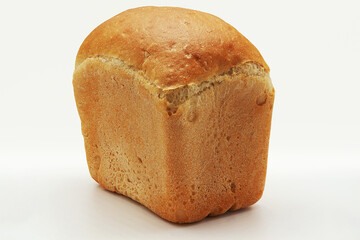 Bread on a light background