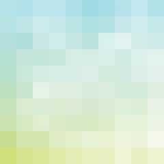 Abstract Green and Blue mosaic background. Vector background. Green and Blue mosaic. Pixel art background.