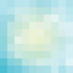 Abstract Green and Blue mosaic background. Vector background. Green and Blue mosaic. Pixel art background.