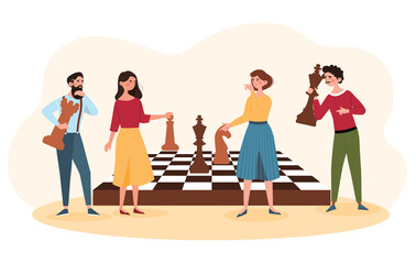 Concept of the game of chess