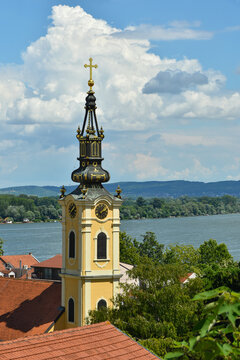 View from the Gardos Tower in Zemun, Belgrade - Serbia.