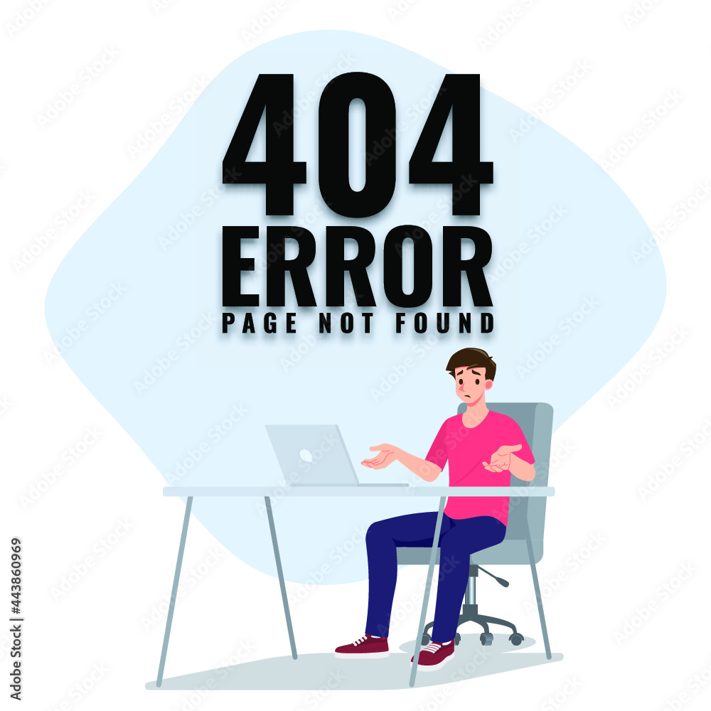 Poster a man feel boring with his laptop cause that keep showing an error and cannot be use. the concept of