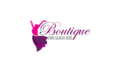 Beauty fashion logo design and illustrations