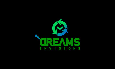 Dream logo and company logo design idea