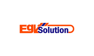eg solution company logo design idea