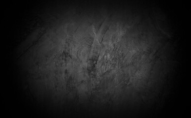 Old wall texture cement dark black gray  background abstract grey color design are light with white gradient background.
