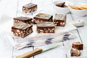 CHOCOLATE HEDGEHOG SLICE