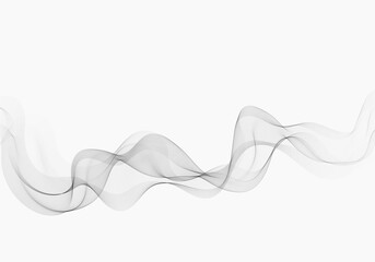 Abstract gray wave Vector abstract background wave