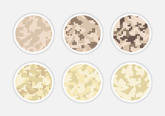 Camouflage pixel cover story instagram