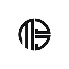 MJJ logo MJJ icon MJJ vector MJJ monogram MJJ letter MJJ minimalist MJJ triangle MJJ hexagon Circle Unique modern flat abstract logo design 