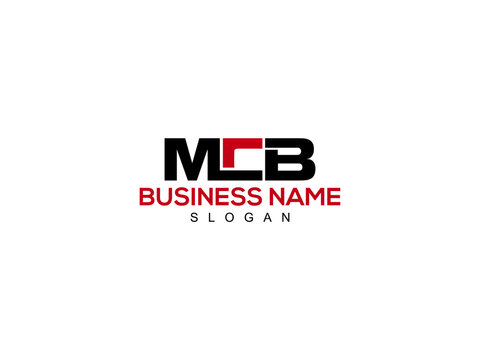Letter MCB Logo Icon Vector Image Design For Company or Business